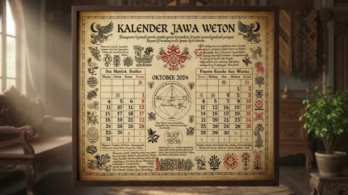 Penanggalan Tradisional Atau Weton Dari Budaya Pulau Jawa