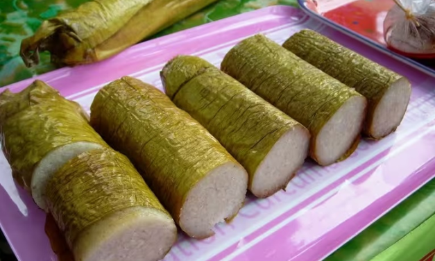 Makanan Tradisional Rumahan Lemang Yang Sangat Nikmat