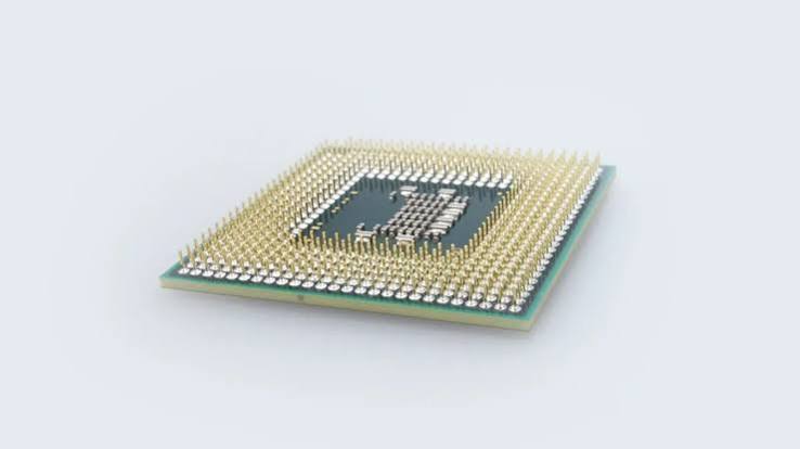 Komponen Kecil Chip Di Dalam Perangkat Elektronik