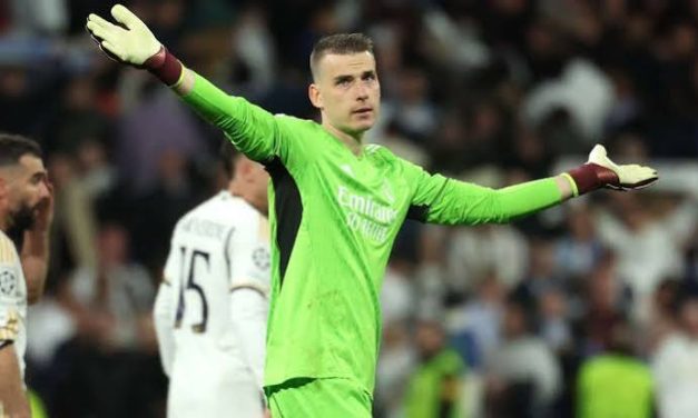 Pemain Ukraina Seorang Pesepakbola Andriy Lunin