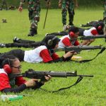 Olahraga Penguji Tembakan Sesuai Dengan Sasaran Target