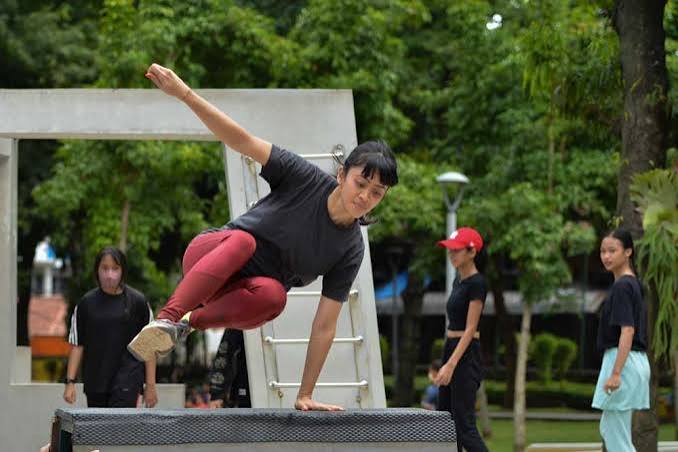 Aktivitas Kegiatan Parkour Yang Cukup Seru Dan Unik