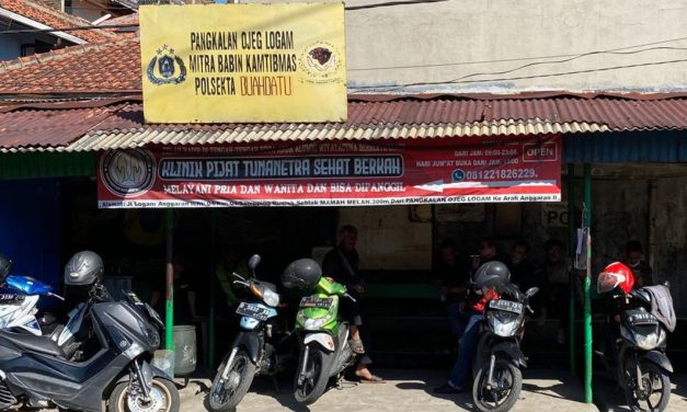 Layanan Manual Ojek Pangakalan Sejak Dulu