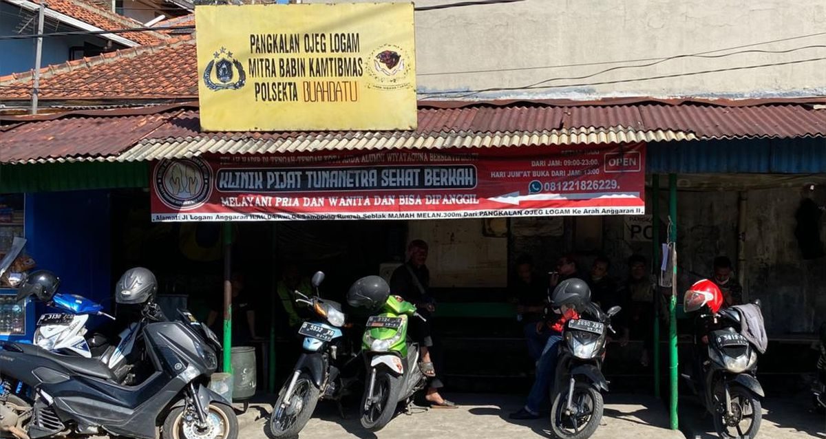 Layanan Manual Ojek Pangakalan Sejak Dulu